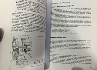 OPEL CORSA KADETT MANTA GSI ASCONA MANUAL INYECCIO