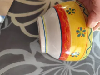 2 Ciotole Tazzoni Colazione Ceramica