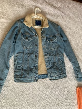 Cazadora vaquera forrada hombre Talla M