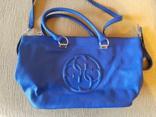 Bolso Guess Azul con Logo Circular