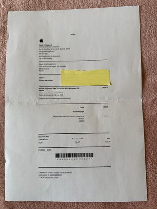 APPLE Funda iPad Pro 13 Smart Folio (Negra)