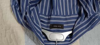 Camisa de rayas Easy Wear azul y blanco