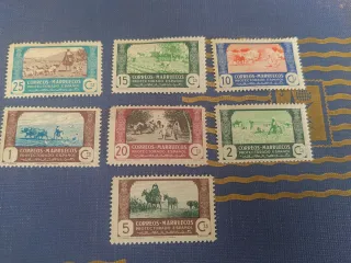 Lote Sellos Correos Marruecos Protectorado Español