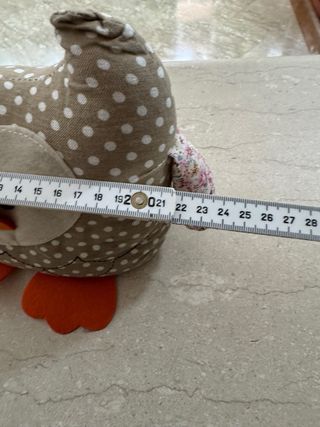 Fermo porta gufo CUOREMATTO in cotone