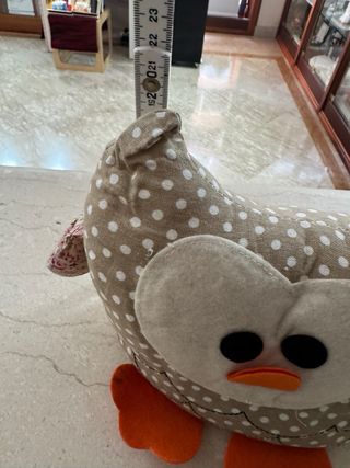 Fermo porta gufo CUOREMATTO in cotone