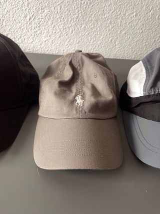 Lote 4 Gorras: Yankees, Bulls, Nike, Polo