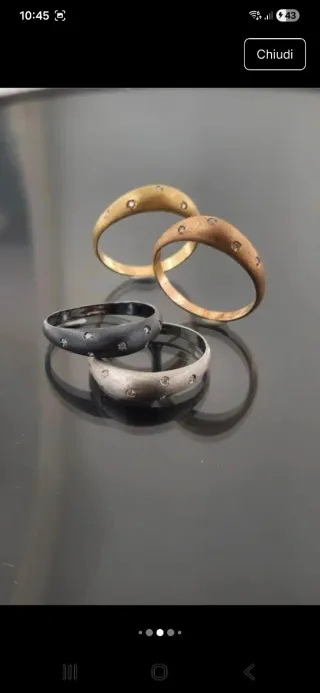 Anelli donna in Oro 750 con Diamanti