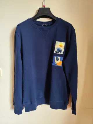 Felpa Antony Morato Blu Taglia L