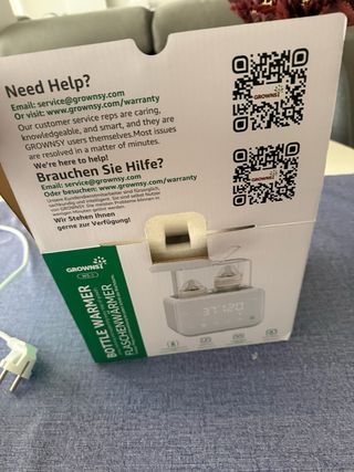 Calienta biberones y esterilizador Growsy