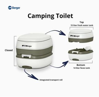 Poti Berger + funda transporte