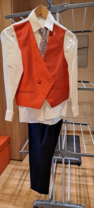 Traje de Comunión Niño Almirante talla 10