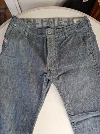 Jeans Diesel Originales Azules metalizado oscuro