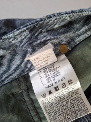 Jeans Diesel Originales Azules metalizado oscuro