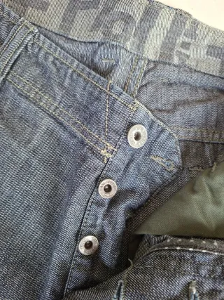 Jeans Diesel Originales Azules metalizado oscuro