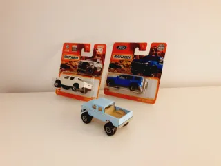 Lote 3 Coches Matchbox: Toyota, Ford, Camión