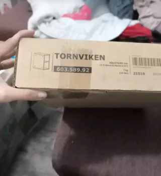 Estantería gris 20x37x40 cm a estrenar