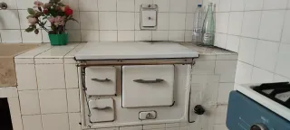 Cocina de leña empotrable