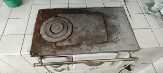 Cocina de leña empotrable