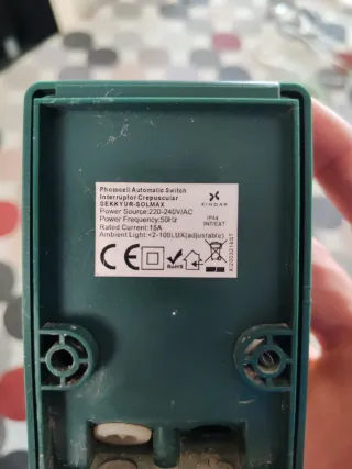 Interruptor crepuscular