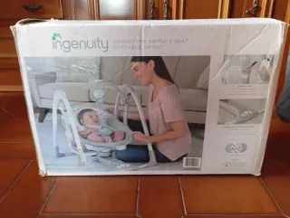 Hamaca Mecedora Ingenuity Convertme