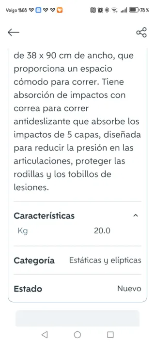 Cinta Correr Plegable 5% Incl. Vidacharmy