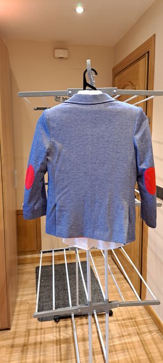 Traje chaqueta azul niño 8 años