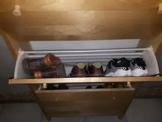 Zapatero 4 cajones madera