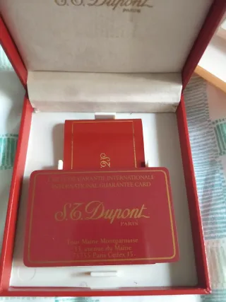 Encendedor Plata Dupont.
