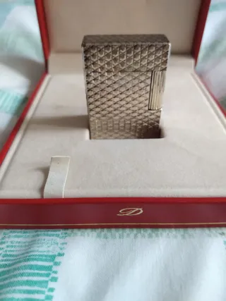 Encendedor Plata Dupont.