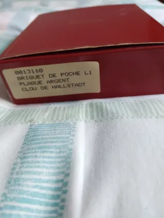 Encendedor Plata Dupont.