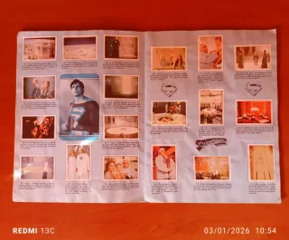 Álbum de Superman 1978 (Faltan 22 de 180 Cromos)