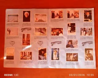 Álbum de Superman 1978 (Faltan 22 de 180 Cromos)