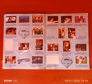 Álbum de Superman 1978 (Faltan 22 de 180 Cromos)