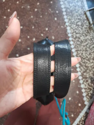 Borsa Versace Pelle Nera Vintage