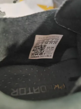 Botas de fútbol Adidas Predator niño talla 34