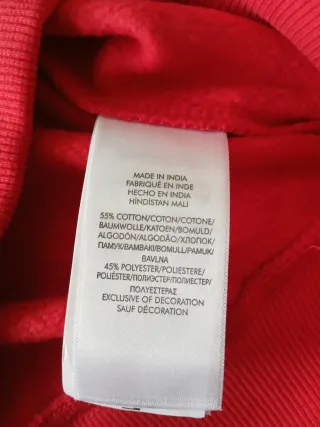 Sudadera Polo Ralph Lauren Oso Roja