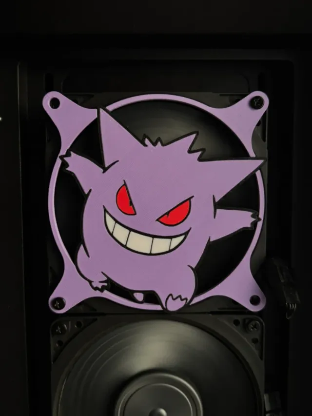 Cubierta Ventilador PC Gengar