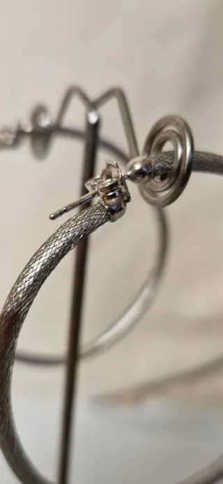 Orecchini Cerchi Donna Argento 925 Leggeri