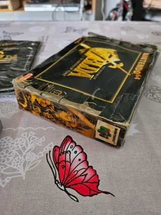 Zelda Ocarina of Time N64 Caja Manual Cartucho