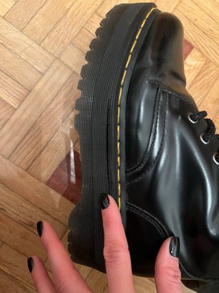 Botas Dr. Martens plataforma negras T37