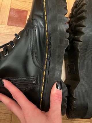 Botas Dr. Martens plataforma negras T37