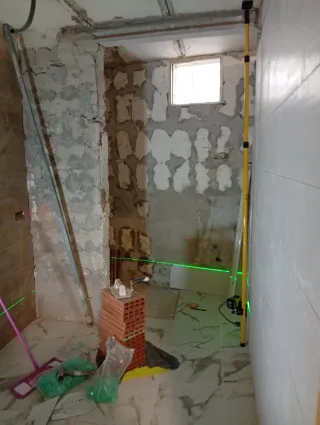 Alicatado para baño o cocina