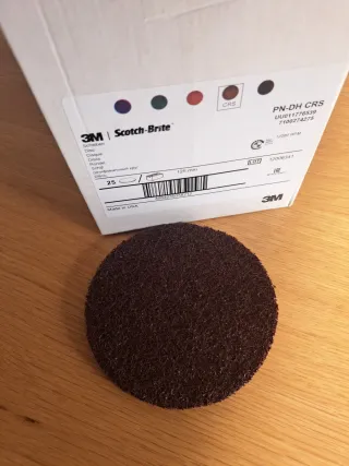 25 Discos Scotch-Brite 3M CRS 125mm