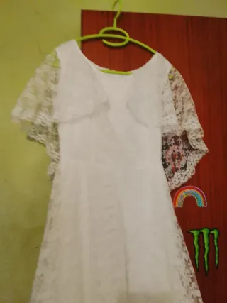 Vestido de novia con velo