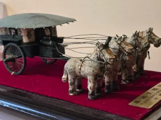 Reproducción Carros Bronce Qin Shi Huang