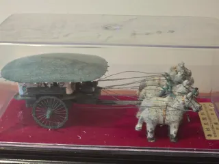 Reproducción Carros Bronce Qin Shi Huang