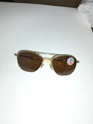 Gafas de sol Randolph aviador doradas