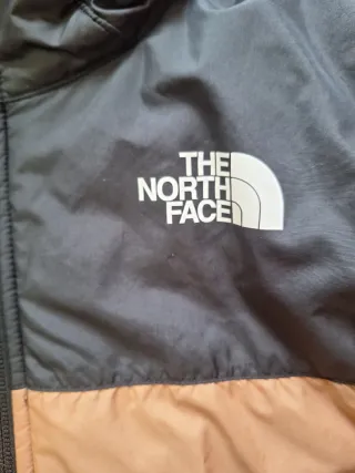 Giubino The North Face nero e senape