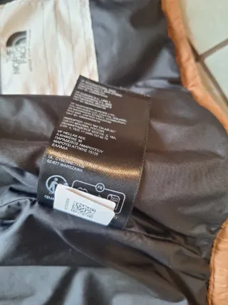 Giubino The North Face nero e senape