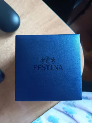 Reloj Festina F37 Negro y Plateado